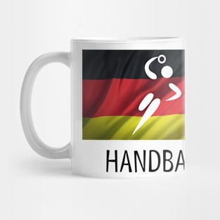 European Team Handball Basic Sport Design Germany Mug